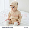 DOMIAMIA【新品】有機棉彩棉嬰兒服爬服春秋連體衣哈衣新生兒衣服 曬單實(shí)拍圖