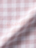 無(wú)印良品（MUJI）[自營(yíng)限定款]女士無(wú)側縫 雙層紗織睡衣  軟棉棉內衣 淺粉色格紋 L 曬單實(shí)拍圖