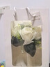 妙奕嘉手捧花領(lǐng)證仿真花拍照道具結婚婚禮花束求婚訂婚新娘白色玫瑰假花 白色玫瑰手捧花束【20*20cm】 曬單實(shí)拍圖