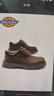 Dickies男士工裝鞋英倫風(fēng)皮鞋復古厚底增高休閑鞋 棕色    43    曬單實(shí)拍圖