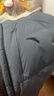 安踏面包羽絨服丨樊振東Z哥同款四防羽絨服男短款加厚冬季棉服外套男 【四防科技】男裝灰7901-4 L (男175) 曬單實(shí)拍圖