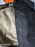 JEEP SPIRIT吉普外套男士皮衣夾克男加絨加厚保暖冬季高端休閑美式上衣服 曬單實(shí)拍圖