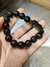 滿(mǎn)貴人黑曜石手串貔貅手鏈男女同款2026新款潮轉運珠配飾情侶款生日禮物 14mm貔貅手鏈【男款】 曬單實(shí)拍圖