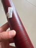 樂(lè )爾曼木紋貼紙自粘家具櫥柜防水防油木門(mén)桌面翻新裝飾加厚波音軟片貼皮 紅胡桃 長(cháng)1米*60厘米寬 曬單實(shí)拍圖