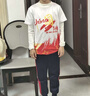 浪莎兒童t恤男女童秋冬季純棉打底衫中大童青少年抑菌t恤長(cháng)袖純色150 曬單實(shí)拍圖