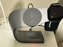冠渠三合一無(wú)線(xiàn)充電器適用蘋(píng)果手機15W快充磁吸iphone17Pro充電支架airpods2/3耳機iWatch手表底座16 灰色 配雙Type-C快充線(xiàn) 曬單實(shí)拍圖