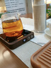 TRUHEIM德國加熱杯墊可調溫家用溫茶器泡茶保溫底座55度熱牛奶咖啡神器 木紋色【五檔調溫】 1L 曬單實(shí)拍圖