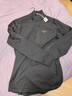 ARC'TERYX始祖鳥(niǎo) RHO LT ZIP NECK 輕量 男子 內層長(cháng)袖上裝 BLACK/黑色 S 曬單實(shí)拍圖