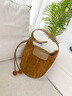 viney牛皮水桶包包女包品牌斜挎包單肩包生日情人節禮物送女友老婆 【焦糖棕】新年送女生高級感實(shí)用洋氣小包 小眾品牌時(shí)尚百搭休閑腋下包 曬單實(shí)拍圖