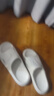 維動(dòng)（VEIDOORN）凌波逐浪系列運動(dòng)拖鞋秋季新款外穿超軟厚底戶(hù)外沙灘涼拖男款 凌波極晝白 44-45 曬單實(shí)拍圖