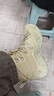 3514男靴戶(hù)外登山訓練鞋防水防穿刺防滑耐磨徒步探險中幫男鞋 沙色 42 曬單實(shí)拍圖