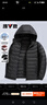 雅鹿【90鴨絨】輕薄羽絨服男士短款輕便秋冬連帽保暖休閑防寒羽絨外套 曬單實(shí)拍圖