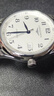 浪琴（LONGINES）男手表 名匠系列新款自動(dòng)機械40mm大表盤(pán)男士時(shí)尚鋼皮帶瑞士腕表 L2.793.4.78.3白盤(pán)機械皮帶 曬單實(shí)拍圖