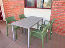 NARDI意大利進(jìn)口/Cube戶(hù)外方桌/花園庭院露臺陽(yáng)臺茶桌室外桌椅組合 曬單實(shí)拍圖