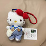 迪士尼正版HelloKitty包包掛件鑰匙扣眼鏡哈嘍kt貓玩偶公仔閨蜜女生禮物 生日派對冰淇淋套裝kitty【正版 曬單實(shí)拍圖