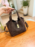 caibukaier包包女包秋冬新款水桶包斜挎單肩手提包實(shí)用生日禮物送女友送老婆 【咖啡色】高級感送女朋友高檔 曬單實(shí)拍圖