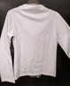 啄木鳥(niǎo)打底衫女純棉長(cháng)袖T恤女正肩內搭半高領(lǐng)修身顯瘦百搭上衣 白色 2XL 曬單實(shí)拍圖