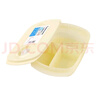 特百惠（Tupperware）思麗康微波午餐防燙湯碗密封可微波加熱塑料露營(yíng)野餐保鮮飯盒 奶油黃分格飯盒（拆分）1L 曬單實(shí)拍圖