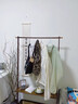 鐿雅（YIYA）衣架落地臥室家用掛衣架實(shí)木次凈衣帽架晾衣服收納架子小型置物架 安裝費 曬單實(shí)拍圖