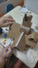 VOXCAE幼兒園手工房子紙板兒童diy制作小屋建筑模型城堡小房子玩具屋 花園城堡+顏料+筆 曬單實(shí)拍圖