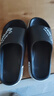 男士2025新款大碼拖鞋夏季居家厚底防滑運動(dòng)潮流外穿涼拖鞋 黑色【潮流&厚底拖鞋】 40-41 【適合39-40碼】 曬單實(shí)拍圖