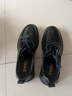 金利來(lái)（Goldlion）男鞋都市時(shí)尚秋季正裝皮鞋舒適耐磨德比鞋50823024401A黑色41碼 曬單實(shí)拍圖