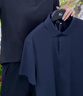 KOLON SPORT/可隆戶(hù)外POLO 男子接觸涼感防曬UPF50+壓膠沖孔短袖 LHPT5AN171-BK 黑色 XL 180/100A 曬單實(shí)拍圖