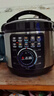 志高電壓力鍋家用大容量2.5L4L5L6L機械老式旋鈕式電高壓鍋飯店雙膽食堂高壓電飯煲 不粘單膽4-7人/ 6L 曬單實(shí)拍圖