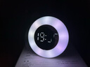 小醒K6桌面無(wú)線(xiàn)藍牙音箱桌面迷你小音響時(shí)鐘鬧鐘學(xué)生女孩充電款多功能臥室七彩夜光燈小巧便攜式低音炮 頂配白【彩燈+續航96h+大音量+2米線(xiàn)】 曬單實(shí)拍圖