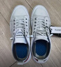 花花公子（PLAYBOY）男鞋子男2026春夏季休閑鞋男款百搭軟底板鞋男士小白鞋 白灰 41 曬單實(shí)拍圖