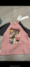 馬·拉丁馬拉丁童裝兒童T恤25春裝新款男女童后背漫畫(huà)感印花舒適長(cháng)袖T恤 玫粉紅 110 曬單實(shí)拍圖