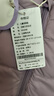 兒童輕薄羽絨服男款女童秋季外套中小童寶寶外穿嬰兒童裝冬裝衣服 芋泥紫 白鴨絨 90 曬單實(shí)拍圖