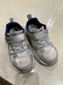 泰蘭尼斯春季新款兒童運動(dòng)鞋潮酷百搭男童跑步鞋女童輕便防滑休閑老爹鞋 白銀（四季網(wǎng)布）cool鞋墊 28 內長(cháng)18cm適合腳長(cháng)17.0cm 曬單實(shí)拍圖