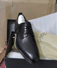 金利來(lái)（Goldlion）男鞋商務(wù)皮鞋男士正裝西裝鞋時(shí)尚舒適德比鞋51502036701A黑色40 曬單實(shí)拍圖