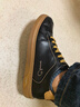 千百度（C.BANNER）板鞋男時(shí)尚鞋子真皮舒適休閑鞋百搭運動(dòng)男士鞋 黑色 41 曬單實(shí)拍圖