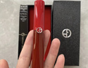 阿瑪尼紅管唇釉#405番茄紅 素顏顯白口紅潤唇膏 圣誕限定生日禮物送女友 曬單實(shí)拍圖