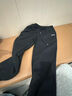 JEEP SPIRIT吉普男士加絨褲子新款加厚羊羔絨黑色休閑褲子男款秋冬季保暖棉褲 曬單實(shí)拍圖