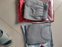雅鹿男士秋衣秋褲男100%純棉秋季圓領(lǐng)保暖內衣男套裝修身打底棉毛衫褲 【麻灰】上衣+褲子 2XL 【建議120-150斤】 曬單實(shí)拍圖