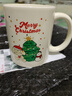 圣誕節高顏值陶瓷馬克杯子ins風(fēng)可愛(ài)卡通童趣水杯少女心伴手禮物 米色圣誕節馬克杯 2個(gè) 350ml 曬單實(shí)拍圖