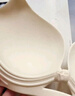 OEING內衣女小胸聚攏無(wú)鋼圈性感內衣無(wú)痕提拉收副乳防下垂調整型文胸罩 乳白色單件 M -建議100-115斤 （34/75AB杯）厚1.8cm 曬單實(shí)拍圖