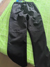 SUPIELD素湃氣凝膠保暖冬東北抗寒軟殼褲男女防風(fēng)耐磨休閑褲 星野黑 L 曬單實(shí)拍圖