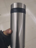 富光保溫杯男士316L不銹鋼保溫杯大容量水杯男款高檔外出便攜泡茶專(zhuān)用 700ml本色【316L內膽】 曬單實(shí)拍圖