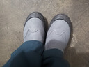 冬季加絨保暖棉鞋男款防滑耐磨勞保鞋防寒加厚老北京布鞋 985灰色 43 曬單實(shí)拍圖