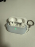 創(chuàng  )思米適用airpods pro2保護套蘋(píng)果降噪藍牙耳機pro硅膠保護殼透明創(chuàng  )意防摔防刮 半透白 曬單實(shí)拍圖