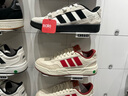 阿迪達斯男鞋女鞋新年紅色百搭低幫潮流運動(dòng)休閑板鞋 白色 40.5 曬單實(shí)拍圖
