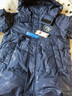 G.duck兒童羽絨服男童冬裝2025新款洋氣冬季中大童裝中長(cháng)款加厚男孩外套 藏青迷彩 新工藝升級加厚 140 cm 曬單實(shí)拍圖