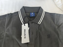 G-STAR RAW25夏季新款Dunda修身珠地條紋男士彈力短袖舒適簡(jiǎn)約Polo衫D17127 泥碳色 L 曬單實(shí)拍圖