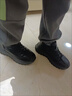 古楚意大利風(fēng)品牌棉鞋新款運動(dòng)休閑羊毛高幫皮毛一體軟底防滑東北戶(hù)外 黑色 42 奢侈品牌 曬單實(shí)拍圖