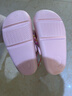牧童兒童洞洞鞋女寶寶拖鞋室內居家鞋小童涼拖鞋軟底花園鞋 奶昔粉190 曬單實(shí)拍圖