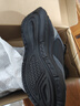 361°女鞋運動(dòng)鞋女2025秋冬季新款防水皮面黑色跑步鞋輕便防滑休閑鞋子 曜石黑/煙灰 37 曬單實(shí)拍圖